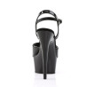 Pleaser DELIGHT-609 Black Patent Platform High Heels