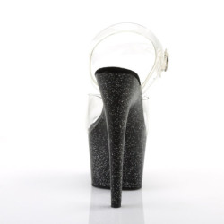 Pleaser DELIGHT-609 Black Vegan Platform High Heels