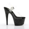 Pleaser DELIGHT-609 Black Vegan Platform High Heels