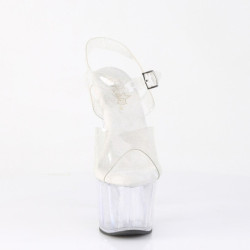 Pleaser ADORE-708MMG Glitter Platform High Heel Sandal