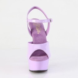Pleaser DELIGHT-609 Lavender High Heeled Women Sandals