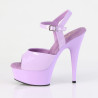 Pleaser DELIGHT-609 Lavender High Heeled Women Sandals