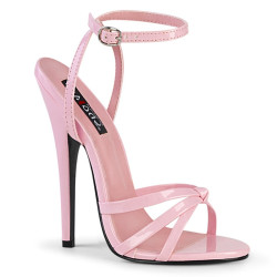 Devious DOMINA-108 Rose Stiletto Heeled Strappy Sandal