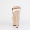 Pleaser ADORE-708N Cream Jelly Like High Heeled Sandals