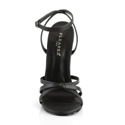 Devious DOMINA-108 Vegan Stiletto Heeled Strappy Sandal