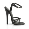 Devious DOMINA-108 Vegan Stiletto Heeled Strappy Sandal