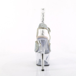 Pleaser ADORE-708N-RS Clear Platform Strass High Heels
