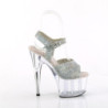 Pleaser ADORE-708N-RS Clear Platform Strass High Heels