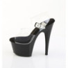 Pleaser ADORE-708PREM Black Platform High Heels Women