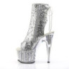 Pleaser ADORE-1018G Silver Glitter Sale Women