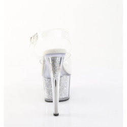 Pleaser ADORE-708PREM-RSI Strass Platform High Heels