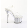 Pleaser ADORE-708PREM-RSI Strass Platform High Heels