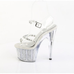 Pleaser ADORE-708PREM-STNG Glitter Platform High Heels