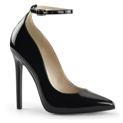 Pleaser SEXY-23 Ankle Strap Pointed Toe Stiletto Pumps