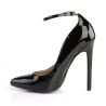 Pleaser SEXY-23 Ankle Strap Pointed Toe Stiletto Pumps