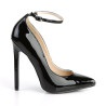 Pleaser SEXY-23 Ankle Strap Pointed Toe Stiletto Pumps