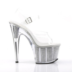 Pleaser ADORE-708SRS White Insole Platform High Heels
