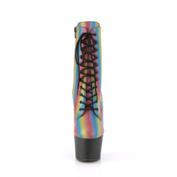 Pleaser ADORE-1020REFL-02 Rainbow Reflective Black Sale