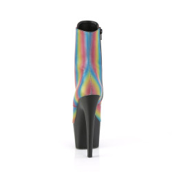 Pleaser ADORE-1020REFL-02 Rainbow Reflective Black Sale