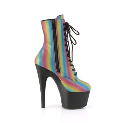 Pleaser ADORE-1020REFL-02 Rainbow Reflective Black Sale