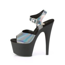 Pleaser ADORE-708N-DT Pewter Hologram Black Sale Women