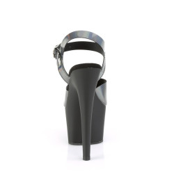 Pleaser ADORE-708N-DT Pewter Hologram Black Sale Women