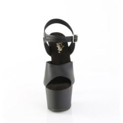 Pleaser ADORE-708UL Black Platform High Heeled Shoes