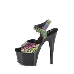 Pleaser ADORE-708N-LTP Green VeganrpBlack Sale Women