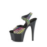 Pleaser ADORE-708N-LTP Green VeganrpBlack Sale Women