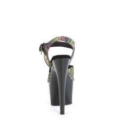 Pleaser ADORE-708N-LTP Green VeganrpBlack Sale Women