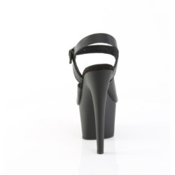 Pleaser ADORE-708UL Black Platform High Heeled Shoes