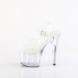 Pleaser ADORE-791-2RS Transparent Black Sale Women