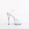 Pleaser ADORE-791-2RS Transparent Black Sale Women