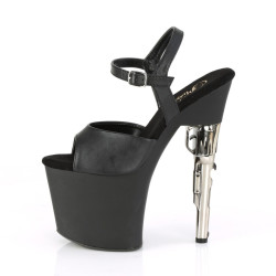 Pleaser BONDGIRL-709 Black Vegan Leather Sale Women