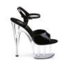 Pleaser ADORE-709 Clear Platform Women High Heels Shoes