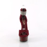 Pleaser DELIGHT-625 Burgundy Vegan Suede Sale Women