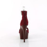Pleaser DELIGHT-625 Burgundy Vegan Suede Sale Women