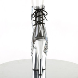 Pleaser ADORE-1018HG Silver Hologram Chrome Sale Women