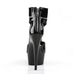 Pleaser DELIGHT-690 Black Patent Lamy Sale Women
