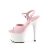 Pleaser ADORE-709 Rose White Platform High Heeled Shoes