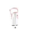 Pleaser ADORE-709 Rose White Platform High Heeled Shoes