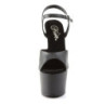Demonia DYNAMITE-12 Silver Metallic Vegan Leather Sale