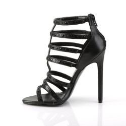Pleaser SEXY-15 Black Vegan Leather Sale Women