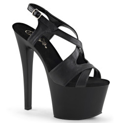 Pleaser SKY-330 Black Vegan Leather Sale Women