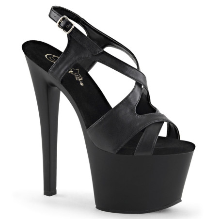 Pleaser SKY-330 Black Vegan Leather Sale Women
