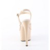Pleaser ADORE-709 Nude Platform Women High Heels Shoes