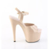 Pleaser ADORE-709 Nude Platform Women High Heels Shoes
