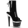 Pleaser SPECTATOR-1018 Black Patent Transparent Sale