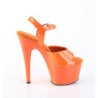 Pleaser ADORE-709 Orange Platform Women High Heels Shoe