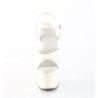 Pleaser ADORE-709 White Platform Women High Heels Shoes